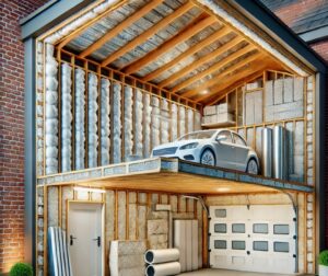 isolering af muret garage