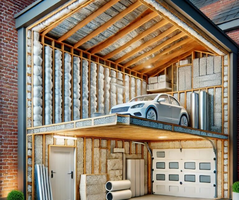 isolering af muret garage